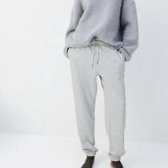 【The Attico】コットンブレンドスウェットパンツ コットンブレンドスウェットパンツ - ダークグレー - レディース