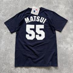 MLB松井秀喜 ヤンキース ユニフォーム　マジェスティック　新品未使用 未使用タグ付】NYヤンキース 松井秀喜ユニフォームシャツ/ゴジラ