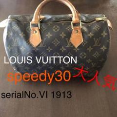 ルイヴィトン speedy30シリアルNo.VI1913