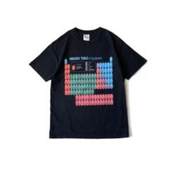00s Cotton Expressions 周期表 元素記号 Tシャツ L