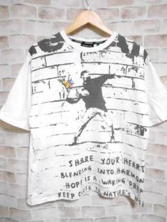 Semantic Design x BRANDALISED バンクシー Tシャツ