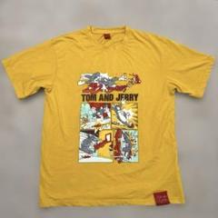 ピーナッツクラブ　トムとジェリー　Tシャツ　イエロー　トムアンドジェリー