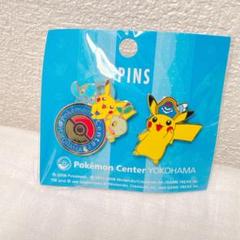 ポケモンセンター YOKOHAMA 2008 限定ピンズ ヨコハマ ポケセンヨコハマ限定ロゴピンズ 10個セット ポケモンセンター