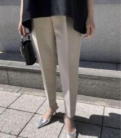 Heve メレンゲイージーパンツ38 エトゥープ美品☆