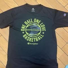 Champion バスケットボール Tシャツ ブラック 150cm