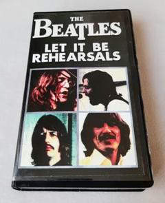 VHS ビートルズ LET IT BE REHEARSALS
