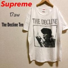 17aw Supremeシュプリーム DeclineofWesternTシャツ