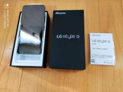 LG style 3 L-41A docomo ミラーブラック