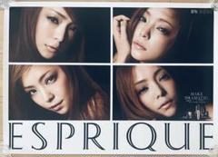 b 新品 非売品 安室奈美恵 ESPRIQUE ポスター エスプリーク ☆安室奈美恵 KOSE エスプリーク B1 特大 ポスター オリジナル