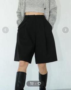 【新品未使用】CLANE クラネ　ショートパンツ　ハーフパンツ レディース】STITCH BELT HALF PANTS | CLANE(クラネ) / パンツ