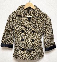 H&M エイチアンドエム ヒョウ柄 ショート丈コート 未使用