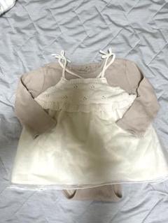 petit main 80 ロンパース　ワンピース