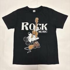 ミッキーマウス ギター ロックT 星　ディズニー ミッキーマウス ギター ロックT 星 ディズニー ミュージシャン