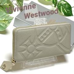 新品♡Vivienne Westwood 55VV311 長財布ライトグレー Vivienne Westwood - 【新品】Vivienne Westwood 55VV311 長財布