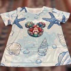 子供服・DisneyリトルマーメイドTシャツ140