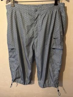 00s 〜 nike ヘキサゴン 水玉模様 ドット 変形 7分丈 テクノパンツ