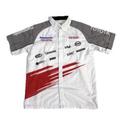 【美品】Panasonic TOYOTA Racing ピットシャツ M サイズ