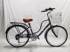館山引き取り限定)COCONUT シティサイクル 黒