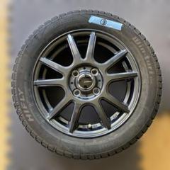 超美品　ソリオアルミホイールタイヤ2本セット　　スズキ　その1 デリカ　ハスラー DUNLOP いい値 ソリオ デリカD2 165/65R15 新品 夏タイヤ