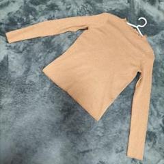 UNIQLO ベージュ リブニット M