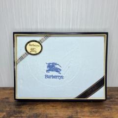 【ジャンク品・シミあり】Burberrys ソフトコットンシーツ　140×240