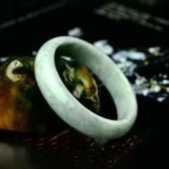 翡翠バングル アウトレット 58mm 淡い翠系 ひすい ヒスイ ban-86