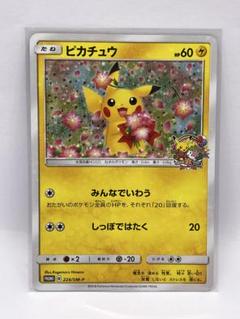 ピカチュウ　ポケモンセンター20周年記念キャンペーン プロモ　プロモカード ポケモンカード ピカチュウ ポケモンセンター20周年記念