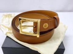 BVLGARI ブラウン レザー ベルト ゴールドバックル 楽天市場】BVLGARI ブルガリ ブルガリブルガリ ベルト ラウンド
