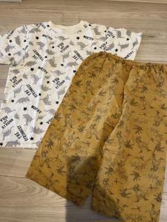 キッズ 恐竜 Tシャツ ユニクロ ステテコ セット