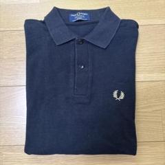 お値下げ！希少価値ロゴのFRED PERRY ブラック ポロシャツ S し*ん様 FRED PERRY ポロシャツ ブラック × ターコイズ Lサイズ