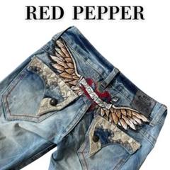 HYSTERICS snake denim デニム　蛇柄　ヘビ　レディースS SNAKE LOOP柄デニムフレアパンツ|HYSTERIC GLAMOUR WOMEN
