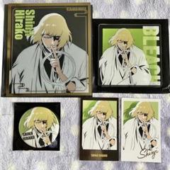 BLEACH WORLD アクコ ステッカー 色紙 缶バッジ 平子真子 BLEACH 缶バッジ ステッカー 色紙 平子真子