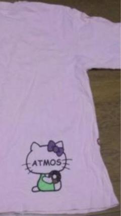 ハローキティ L アトモス Tシャツ サンリオ Sanrio atmos ピンク