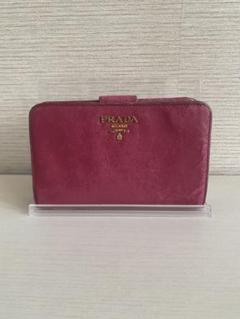 【本日のみ出品】PRADA 二つ折り財布　ブラック　ピンク　サフィアーノ 2025年最新】プラダ 二つ折り 財布の人気アイテム - メルカリ