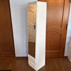 【300円＋送料】ニトリ 姿見ミラー ホワイト（コルト30） 300円＋送料】ニトリ 姿見ミラー ホワイト（コルト30） - メルカリ