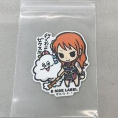 B SIDE LABEL ステッカー ONEPIECE ナミ ゼウスのサムネイル