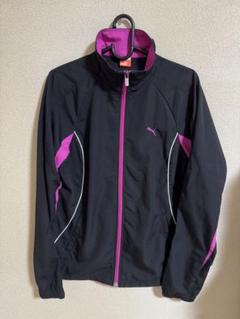 【PUMA 】ウィンドブレーカー上下セット M 黒/ピンク
