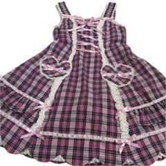 【土日限定価格】アイドル衣装　タータンチェック　アンジェリックプリティ 土日限定価格】アイドル衣装タータンチェックアンジェリックプリティ