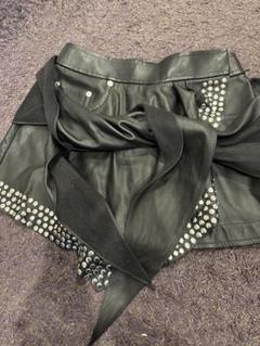 メーカー直売所 alexanderwang スタッズ付きレザーショートパンツ サイズ0 パンツ