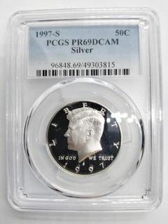 PCGS PR69DCAM 1997年 S 50C シルバー ケネディ プルーフ - メルカリ