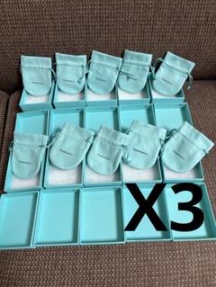 ❤️現行品❤️新品未使用❤️ティファニー空箱 巾着袋✖️20 ティファニー空箱 巾着袋 ティファニーアクセサリーポーチ