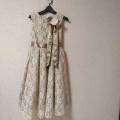 【美品】Catherine Cottage アイボリー レースドレス 160