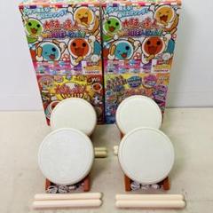 ジャンク Wii WiiU タタコン 太鼓の達人 4個セット ソフト無し む11