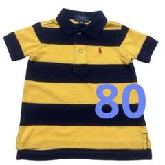 Polo Ralph Lauren ポロシャツ ストライプ　80 12M