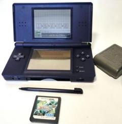 Nintendo DS Lite ネイビー 充電器 ソフト 付き