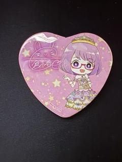 【37】アイカツスターズ　グリッターガラポン　七倉小春セット　缶バッジ アイカツスターズ！】10/18 オフィシャルショップ「グリッター