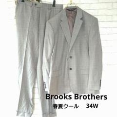 Brooks Brothers スーツ　グレンチェック　春夏 40SHT 34W