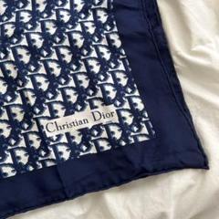 Christian Dior トロッターボルドー　シルクスカーフ クリスチャンディオール シルクスカーフ ビンテージ トロッター