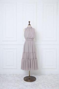 MISTREASS ミストレアス Open Shoulder Chambray Dress
