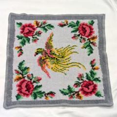 FEILER 花と鳥の刺繍ハンカチ